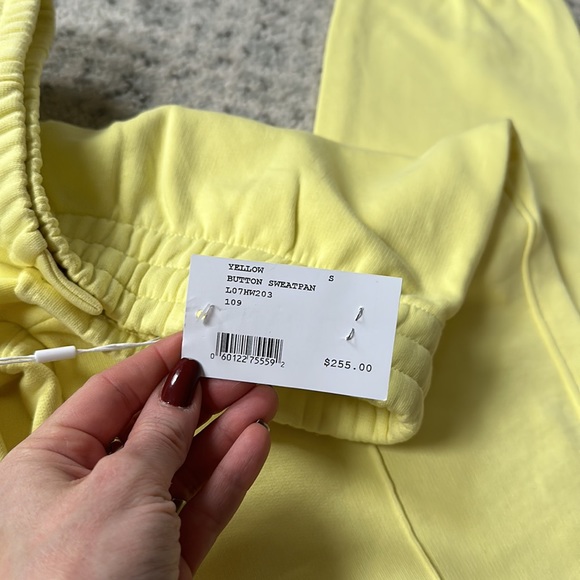 NWT Helmut Lang Button Sweatpants - Picture 5 of 5